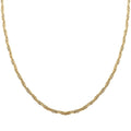 Seta Italian 10K Yellow Gold 2.5mm Necklace 20 Inches 2.55 Grams - Sticky add to cart bar