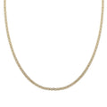 Italian 10K Yellow Gold 3.2mm Bismark Necklace 20 Inches 3.20 Grams - Sticky add to cart bar