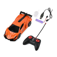 Orange Rechargeable Spray Car with Remote Controller (10.24"x4.33"x3.15")