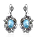 Bali Legacy Larimar and Multi Gemstone Earrings in Sterling Silver 14.80 ctw - Sticky add to cart bar