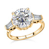 Yellow Gold Over Sterling Silver