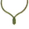 Chrome Diopside in YG Vermeil