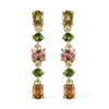 Multi Tourmaline in YG Vermeil
