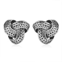 Bali Legacy Sterling Silver Tulang Naga Earrings (4.75 g)