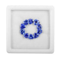 Premium Tanzanite Set of 10 (Hrt 5 mm) 4.00 ctw - Sticky add to cart bar