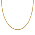 2.5mm Palma Chain Necklace 16 Inches with lobster clasp in 10K Yellow Gold - Sticky add to cart bar
