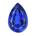 Certified and Appraised AAAA Tanzanite (Pear Free Size) 15.00 ctw - Sticky add to cart bar