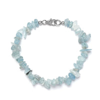 Mangoro Aquamarine Chips Bracelet in Sterling Silver (7.25 In) 60.00 ctw