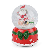 Santa wind-up Music Crystal Ball (4.13"x4.13"x5.90")