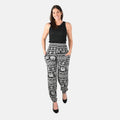 TAMSY Elephant Pattern Harem Pants with 2 Pockets - Sticky add to cart bar