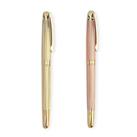 Set of 2 Gold and Rose Pen