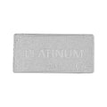 999 Platinum Bar 15x30x0.51mm 5 Grams - Sticky add to cart bar