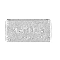 999 Platinum Bar 10x20x0.23mm 1 Grams