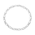 Italian Sterling Silver Link Bracelet (8.00 In) 4.40 Grams - Sticky add to cart bar