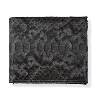Doorbuster The Grand Pelle Handcrafted Black Color Genuine Python Leather Tote Bag (4.50"x0.70"x4.0")