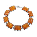 Baltic Amber Bracelet in Sterling Silver (7.00 In) - Sticky add to cart bar