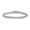 Rhodium Over Sterling Silver