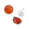 Baltic Honey Amber Solitaire Earrings - Sticky add to cart bar