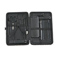 Doorbuster 20 in 1 Stainless Steel Manicure Grooming kit - Purple (6.1"x2.8"x0.98") - Sticky add to cart bar