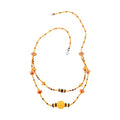 Baltic Amber Necklace 27 Inches in Sterling Silver - Sticky add to cart bar