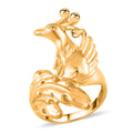 24K Yellow Gold Electroform Phoenix Ring 5.40 Grams - Sticky add to cart bar