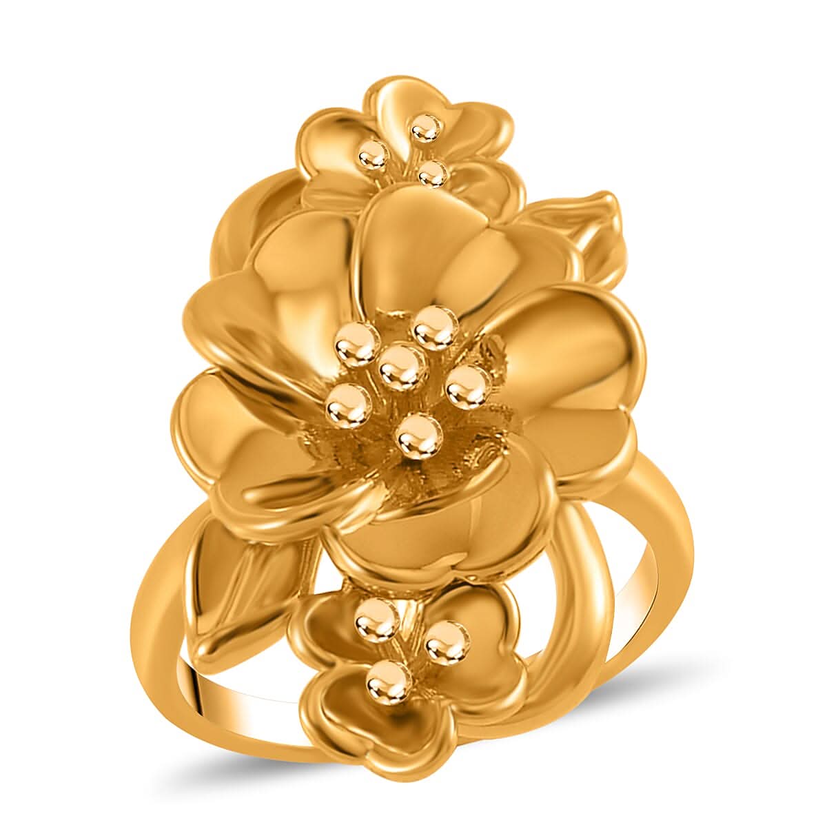 No Brand  24K : Yellow : Gold : Standard  Ring,  Gold Wt. 2.8 g