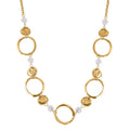 Simulated Pearl Necklace in Goldtone 28-30 Inches - Sticky add to cart bar