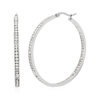 Austrian Crystal Earrings in Stainless Steel