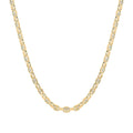 14K Yellow Gold 3mm Filk Chain Necklace 18 Inches 4.45Grams - Sticky add to cart bar