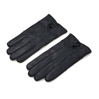Blue Sheep Leather Gloves with first 2 fingers Screen Touch