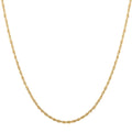 10K Yellow Gold 5mm Rope Chain Necklace 20 Inches 8.10 Grams - Sticky add to cart bar