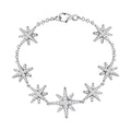 Moissanite Bracelet in Platinum Over Sterling Silver (7.25 In) 1.50 ctw - Sticky add to cart bar