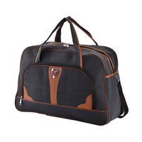 Black Stylish and Practical Canvas Duffle Bag (20.9"x13.3"x7.48")