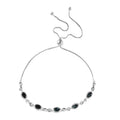 Monte Belo Indicolite Bolo Bracelet in Platinum Over Sterling Silver (10.50 In) 1.25 ctw - Sticky add to cart bar