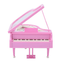 Pink Piano Shape Music Box with Ballerina (4.72x5.12x3.07)