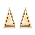 Luxoro 10K Yellow Gold Triangle Shape Stud Earrings 1.25 Grams - Sticky add to cart bar