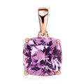Iliana 18K Rose Gold AAA Patroke Kunzite Solitaire Pendant 3.25 ctw - Sticky add to cart bar