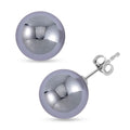 Terahertz Solitaire Stud Earrings in Rhodium Over Sterling Silver 22.50 ctw - Sticky add to cart bar