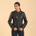 LA MAREY 100% Genuine Lamb Leather Motorcycle Jacket - Sticky add to cart bar
