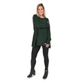 TAMSY Green Button Down Cardigan with Lace Trim - XS - Sticky add to cart bar