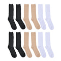 Set of 6 Multi Color Pair Calf Socks - Sticky add to cart bar