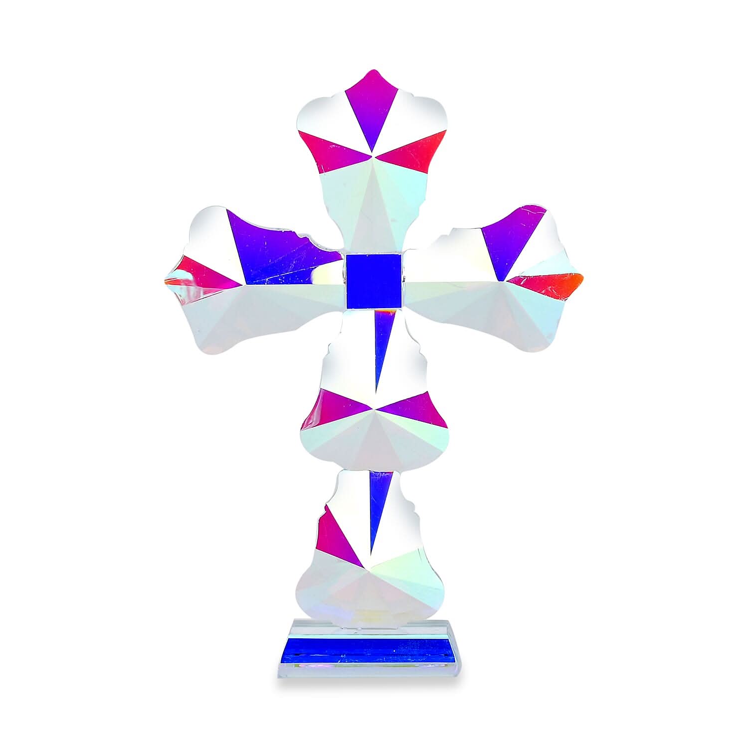 Transparent Crystal Cross