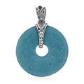 Sajen Silver Amazonite and Multi Gemstone Pendant in Sterling Silver 49.85 ctw - Sticky add to cart bar