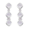 Simulated Diamond in Silver