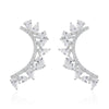 Simulated Diamond in Silver