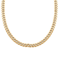 10K Yellow Gold 8.5mm Miami Cuban Chain Necklace 22 Inche27.40 Grams