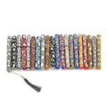 Set of 20 Multi Color Beaded Pen - Sticky add to cart bar