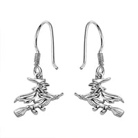 Platinum Over Sterling Silver Dangle Earrings (3.50 g)