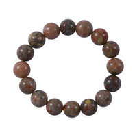 Autumn Jasper 8mm 200.00 ctw Beaded Stretch Bracelet