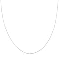 Sterling Silver Beaded Adjustable Necklace 24 Inches 2.40 Grams - Sticky add to cart bar